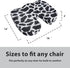 Nojuikm Tailbone Tailbone Cowprint Seat Cushion for Pain Relief Office Computer Memory Foam Chair Cushion for Pressure