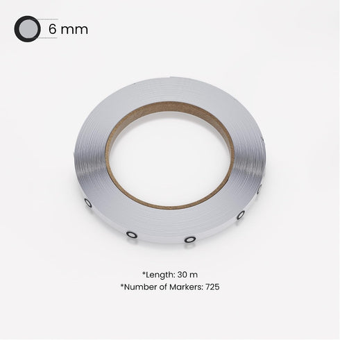 3D 3D 6.0 mm 3D 3D 3D 30 725 Revopoint Marker Tape for Scanning, Scanning Markers for Scanners, Tracking Dots Reference
