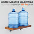 HOME MASTER HARDWARE 5x3-1/2 2 Decorative Shelf Brackets in Wall Mounted Floating Shelf Bracket L Heavy Duty Support