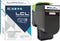 LCL Remanufactured Toner Cartridge Replacement for Lexmark 80C1SK0, 80C10K0, 801SK, 801K for CX310, CX310n, CX310dn,