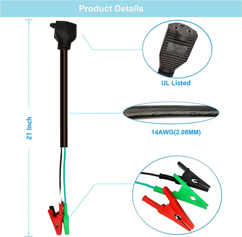 HVAC Tools Kit Accessory for Circuit Breaker Finder Vacuum Pump, Ac Guages Clearance and Equipment, Compatible with Yellow Jacket 69522, 69411,RT310,RT250,RT310,ET300,ET310