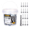 Metal Roofing Screws 10 x 1-1/2 inch, Hex Head Sheet Metal Roof Screw with EPDM Washer (250Pcs)