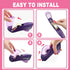 Automatic Tape Dispenser for Wrapping Gifts, Handheld Packaging Tape Gun with Cutter - Pink