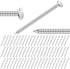 2 Pounds Box of 1-1/2 Inch Siding Nails, 304 Stainless Steel Roofing Nails for Wall and Hardware
