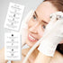 Lashicorn 50 Pack 2x3.5 inch Diamond Microdermabrasion Aftercare Cards | | Business Card | Esthetician Supplies |