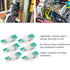 20PCS Wire Splice Connector Lever Nuts, 1 in 2 out Compact Wire Conductor Connector for 10-20AWG Wires