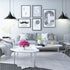 14.5 YeLEEiNO Pendant Lighting Fixtures, Feet Extension Hanging Lantern Pendant Lamp,Swag Lights with Plug in Cord