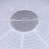 55.5cm(21.85in) large White Oblate Pendant Lamp Shade Chinses lantern Home Decor Paper Ceiling Lampshade