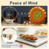 DTPTCIM Tray,10-Second Heating,7 Settings Food Warming Fast Temperature with Timer & Overheat Protection.Warming Trays