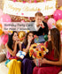 ALBUMAX 3D Pop Up Flower Bouquet Greeting Card with Colorful Vase, Cute Booming Sunflowers Roses Bouquet Birthday Gift