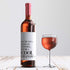 Funny Mother's Day Custom Wine Label & Card - Grandmother Inspired Bottle Decal & Greeting Card from Her Child