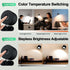 3 3 360Rotation, AOMEES Wall Lights Battery Operated Wall Sconce, Color Temperatures & Brightness Levels & Remote