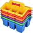 Generic Classroom Storage Caddy - 6pcs Drink Cup Holder Organizer, Multipurpose Desk Basket
