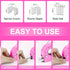 THINKOWRK 3 in 1 Light Pink Staple Gun - Home Use Upholstery with 900 Staples, Nail Gun for Wood, Fabric, DIY Repair