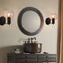 Chloe Lighting 1 6" OXA Transitional Light Matt Black Indoor Wall Sconce Wide