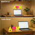 MeRGBWLife Light Up LED Letter Lights USB Powered Color Changing Alphabet Sign, APP Controlled Night Light for Bedroom