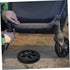 4pcs ULTECHNOVO Shopping Cart Wheel Rolling Cart Wheel for Grocery Trolley Heavy Duty Easy Installation Suitable