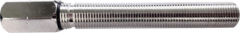 Westbrass D203-ADAPT 1/4 in. x 3 in. Threaded Shank Cold Water Dispenser Faucet Extension Adapter, Chrome