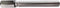 Westbrass D203-ADAPT 1/4 in. x 3 in. Threaded Shank Cold Water Dispenser Faucet Extension Adapter, Chrome