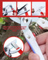 Handheld Garden Tool Sharpener, Carbide Knife Sharpener for Quick Pocket Blade Sharpening