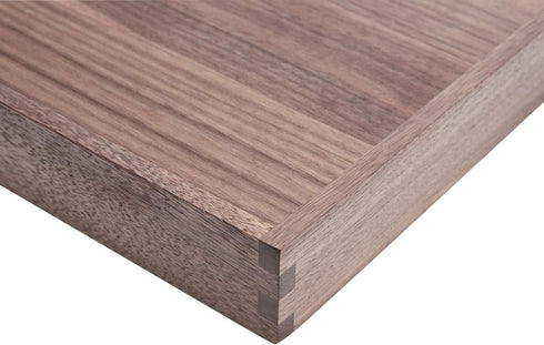 pandapark Black Walnut Wood Organizer Tray, Desk & Drawer Storage Box for Office Supplies
