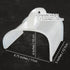 Concrete Trowel Tools for Masonry, Plastic Hand Plastering Tool for Garden Corner Flooring Molds, 4x7.28 inches