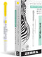 Zebra Pen Mildliner Double-Ended Highlighter Marker Set, 12-Pack, No Bleed Mild Lemon Yellow Ink, Broad & Fine Tips