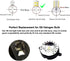 G8 LED Bulb Dimmable, 3W (20W-25W Halogen Equivalent), Daylight White 6000K, G8 GY8.6 Bi-Pin Base, 6 Pack