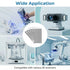 Ryetvok 300pcs 3D 3D 3D 3D Precision(10mm&6mm) Scanning Marker for Scanners, High Reflective Positioning Dots