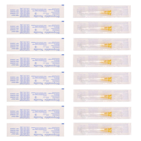 25 Gauge 1 Inch Needle,100 PCS Luer Lock Industrial Dispensing Accessories Needles,Individually Wrapped