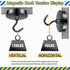 FINDMAG 120lbs Magnetic Hooks, Heavy Duty Neodymium Magnet with Hooks for Home, Kitchen, Office
