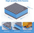Anti Vibration Isolation Pads, Mechanical Vibration Damping Pads, Air Compressor Rubber Feet for Washing Machine, Sound Shock Absorbing Pads with Tire Smell, Better for Outdoor Use 2"x 2"x 7/8"-4 PCS