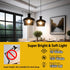 ILC G120 LED Large Globe Light Bulbs, 15W Color Changing, 150W Equivalent, E26 Base, 4000K, 2 Pack