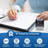 Paid Rubber Stamp Self Inking - Red Ink, Advanced Technology Office Stamps for Business and Personal Use