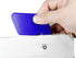 Desk Letter Opener Envelope Slitter - Concealed Blade Cutter Letter Knife Mail Opener Package Opening Tool, White and