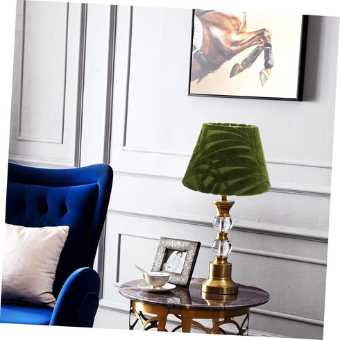 Chinoiserie Fabric Lampshade for Table Lamp - Stylish Bedroom Decor
