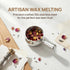 60ml 304 Wax Seal Spoon Pot Big Stainless Steel Wax Melting Spoon Warmer Scoop with Handle for Sealing Stamp Envelope