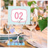 Microlandschaft Memo Clip Photo Holder Stand Unique Table Lamp for Notes and Messages Decoration for Home Office