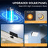 3 Modes,IP65 1 Pack LumiZen Solar Lights Outdoor,Remote Control Solar Motion Sensor Lights with Waterproof Flood
