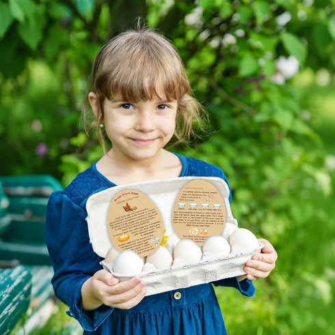 LyingMonkey 300 3.3 4 inches pcs Farm Fresh Eggs Handling Instructions Cards, x Custom Egg Carton Stamps Stickers Cheap