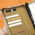 Military Padfolio Ring Binder with 80 Sheets, 160 Pages Leaf Paper, Refillable Tactical Notebook, 6-Ring A5