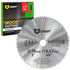 3 Inch Circular Saw Blade for Wood, 80T Cutting Disc with 3/8 Inch Arbor from GRAFF