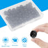 Yinpecly 50Pcs #8-32 304 Inch Nylon Insert Hex Lock Nuts Stainless Steel Locknuts Self-Locking Nut, Standard Threaded