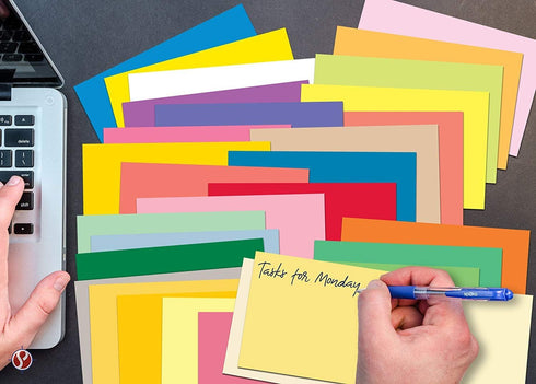 S Superfine Printing 3 5 Inches, 500 Pack. Memo Sheets, X Sheets Per (Salmon)