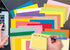 S Superfine Printing 3 5 Inches, 500 Pack. Memo Sheets, X Sheets Per (Salmon)