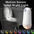 JKHTBDM 2 Pack Sensor,16-Color 4m/Angle 120Led Toilet Night Lights with Motion Activated Changing LED Inside, Sensing
