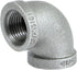 HNOM0034 Galvanized Malleable Pipe Fitting, 0.75 Inch