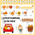gisgfim Fall Classroom Bulletin Board Decorations Set, Autumn Cutest Pumpkins in The Patch Cutouts for School Home Decor