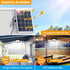 288LED 5 Solar Shed Light Indoor Outdoor, Aqonsie Solar Powered Motion Sensor Pendant Light Daytime Available, Solar