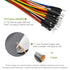 Chanzon 90pcs Assorted Jumper Wire Dupont Cable Line Connector Kit, 30cm Long Male Female Solderless for Arduino